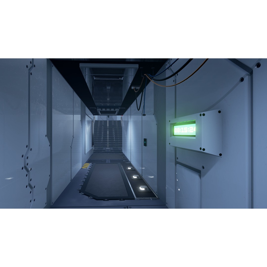 Modular Sci-Fi Interior Pack 3D Model – Low Poly Game Asset, FBX - View 26