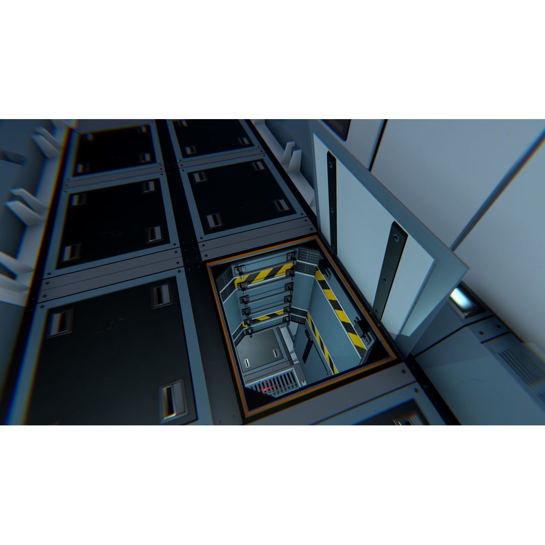 Modular Sci-Fi Interior Pack 3D Model – Low Poly Game Asset, FBX - View 31