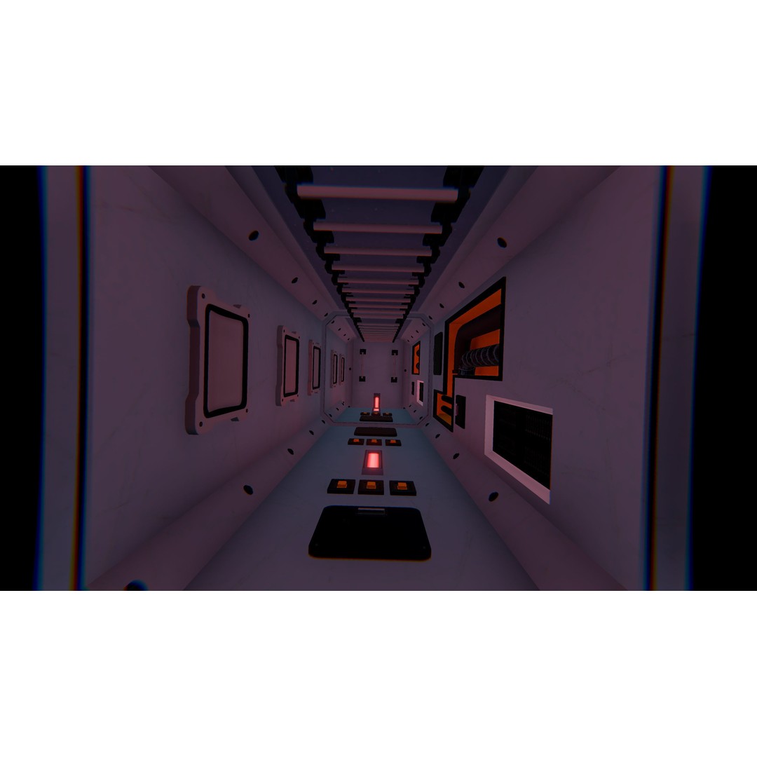 Modular Sci-Fi Interior Pack 3D Model – Low Poly Game Asset, FBX - View 36