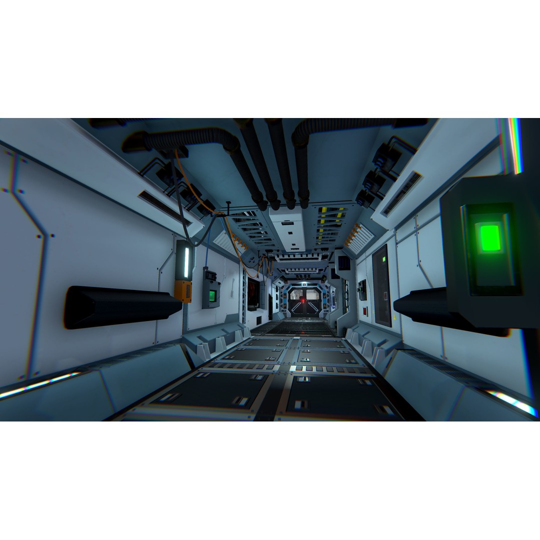 Modular Sci-Fi Interior Pack 3D Model – Low Poly Game Asset, FBX - View 41