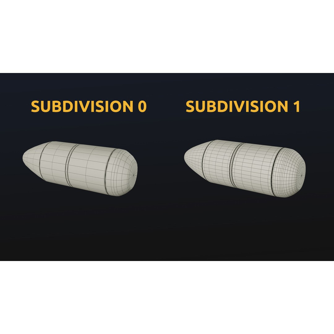Rocket 3D Model – Low Poly Military Asset with PBR Textures - View 62