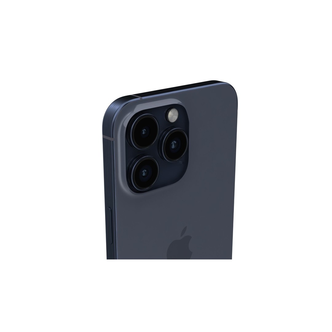Apple iPhone 15 Pro Max 3D Model – High Poly PBR Asset, FBX, OBJ - View 5
