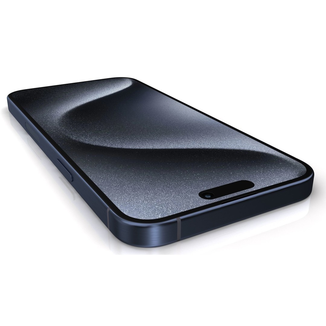Apple iPhone 15 Pro Max 3D Model – High Poly PBR Asset, FBX, OBJ - View 9
