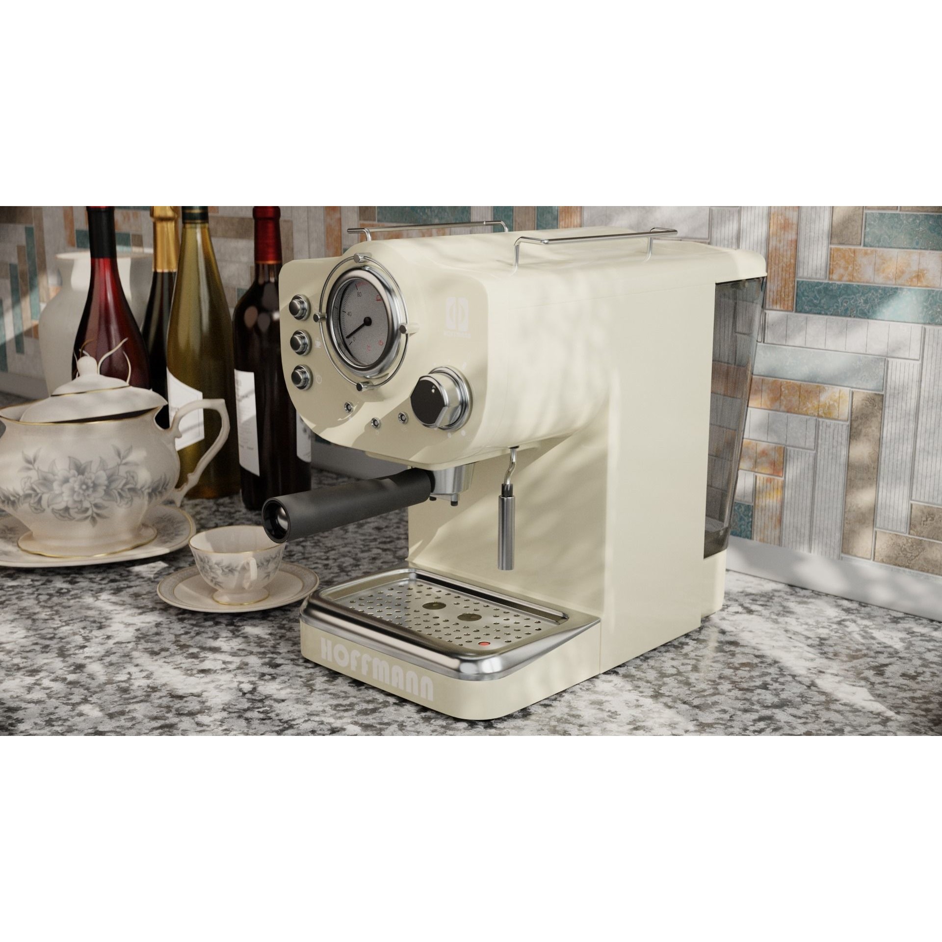 HoffmannCM15 Coffee Maker - PBR Textured 3D Model - View 15