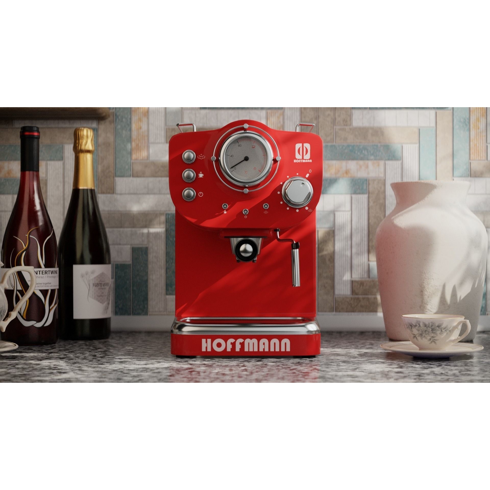 HoffmannCM15 Coffee Maker - PBR Textured 3D Model - View 19