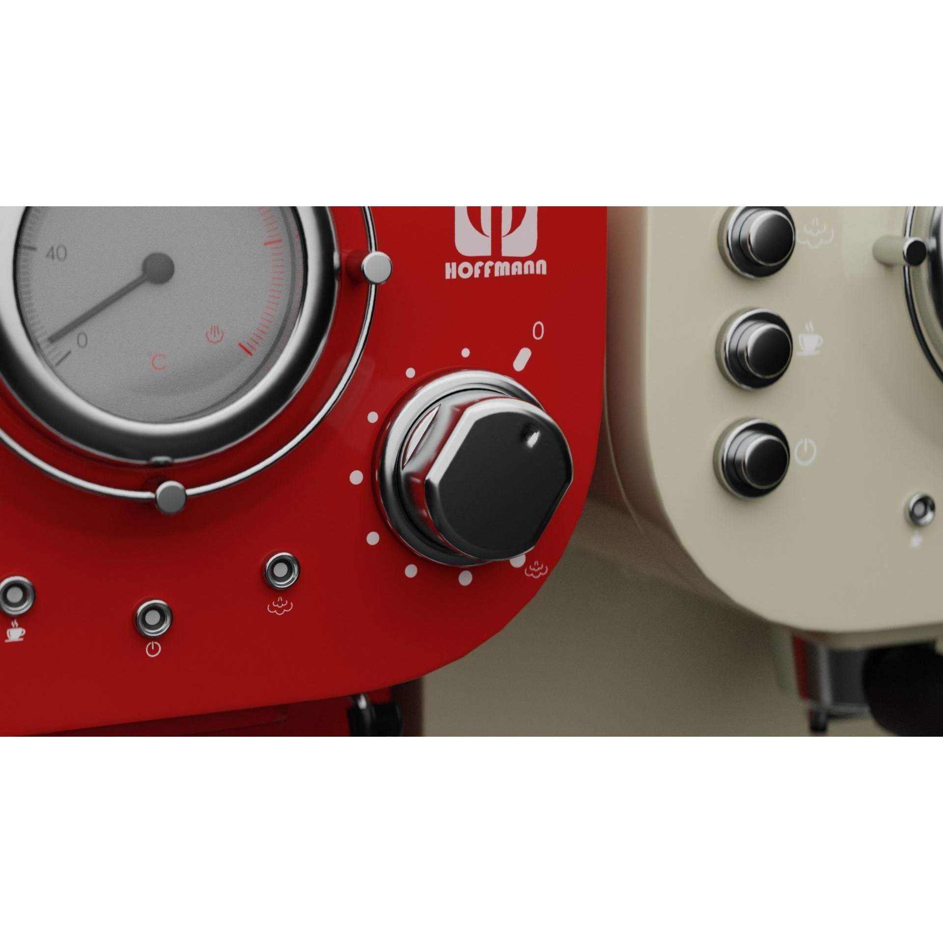 HoffmannCM15 Coffee Maker - PBR Textured 3D Model - View 22