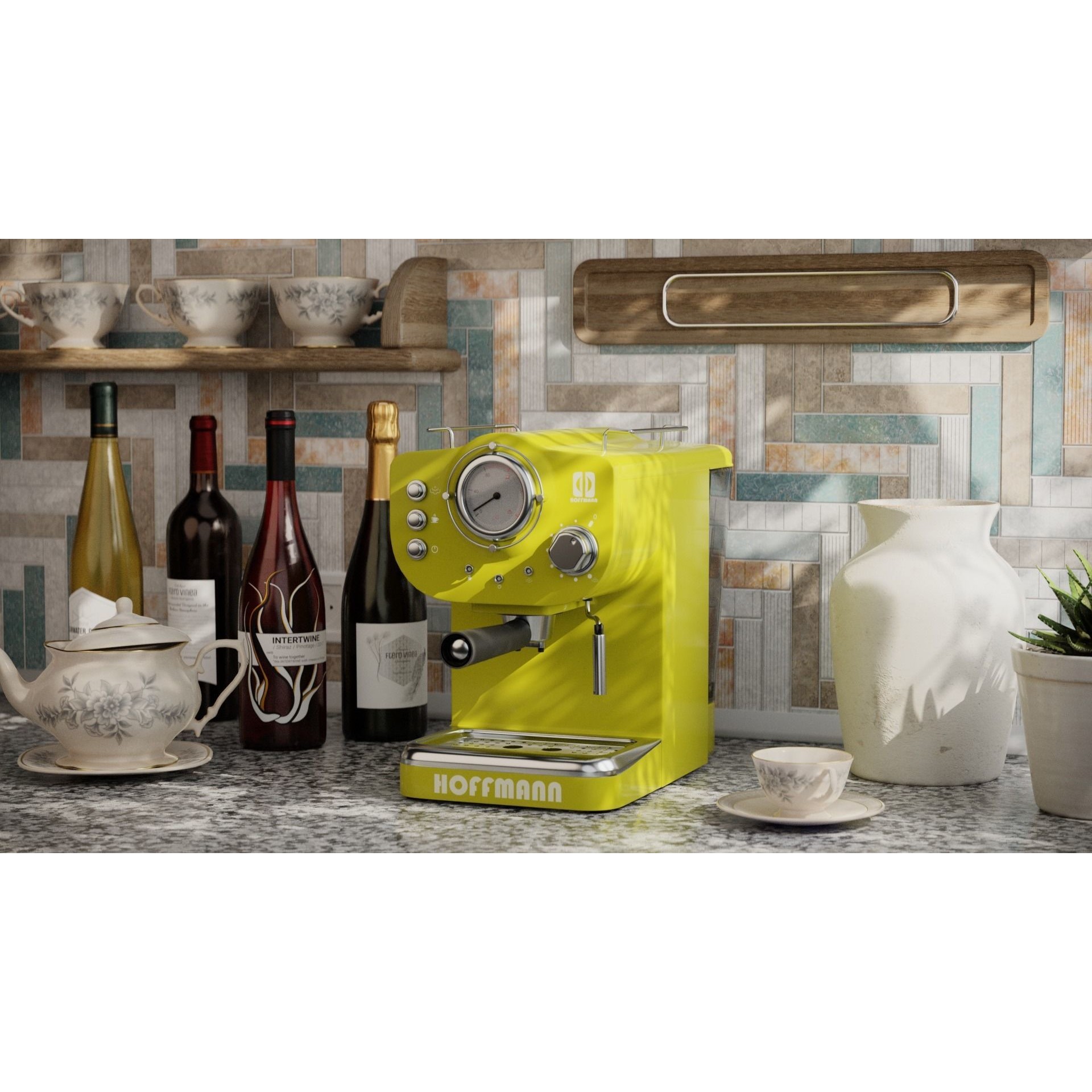 HoffmannCM15 Coffee Maker - PBR Textured 3D Model - View 31
