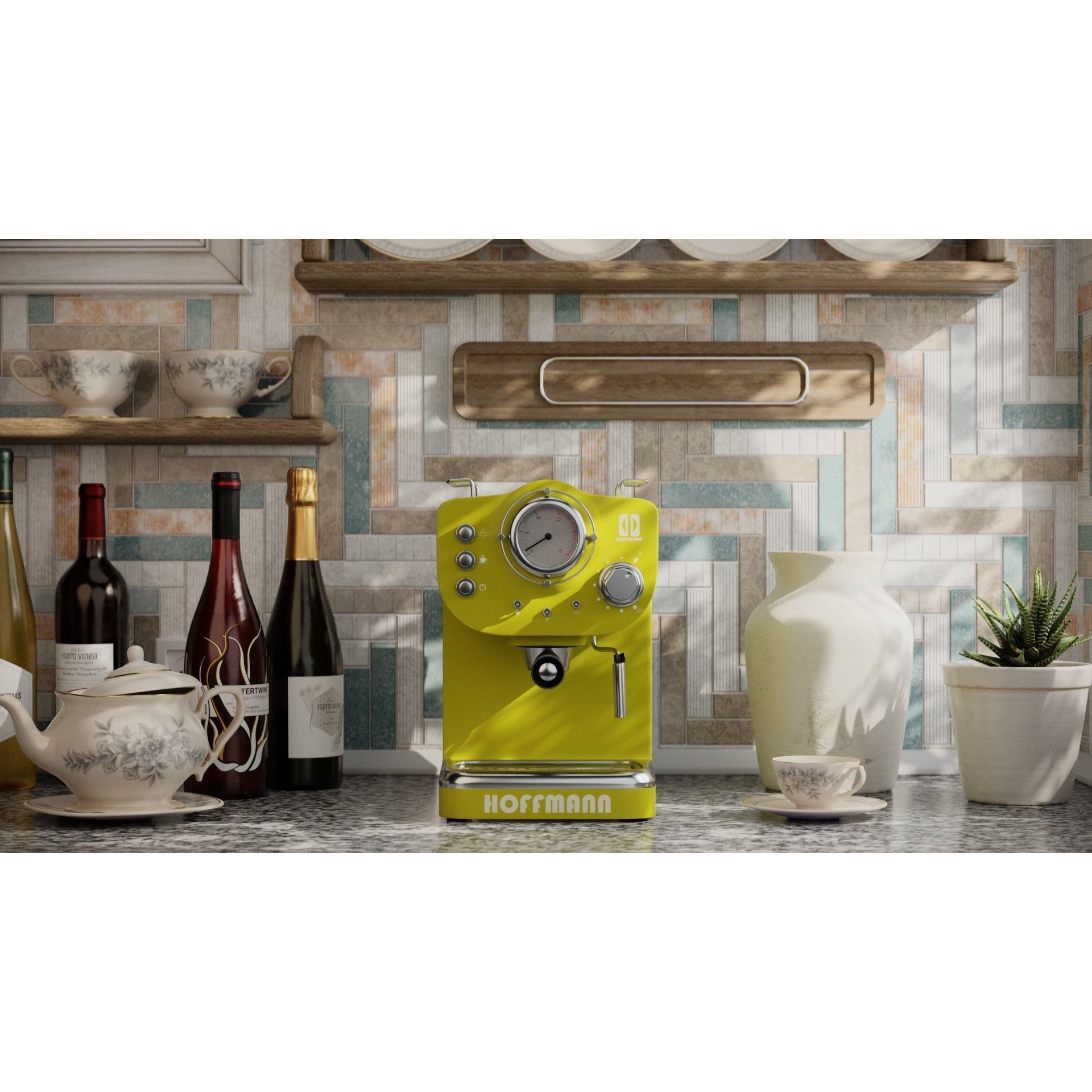 HoffmannCM15 Coffee Maker - PBR Textured 3D Model - View 35