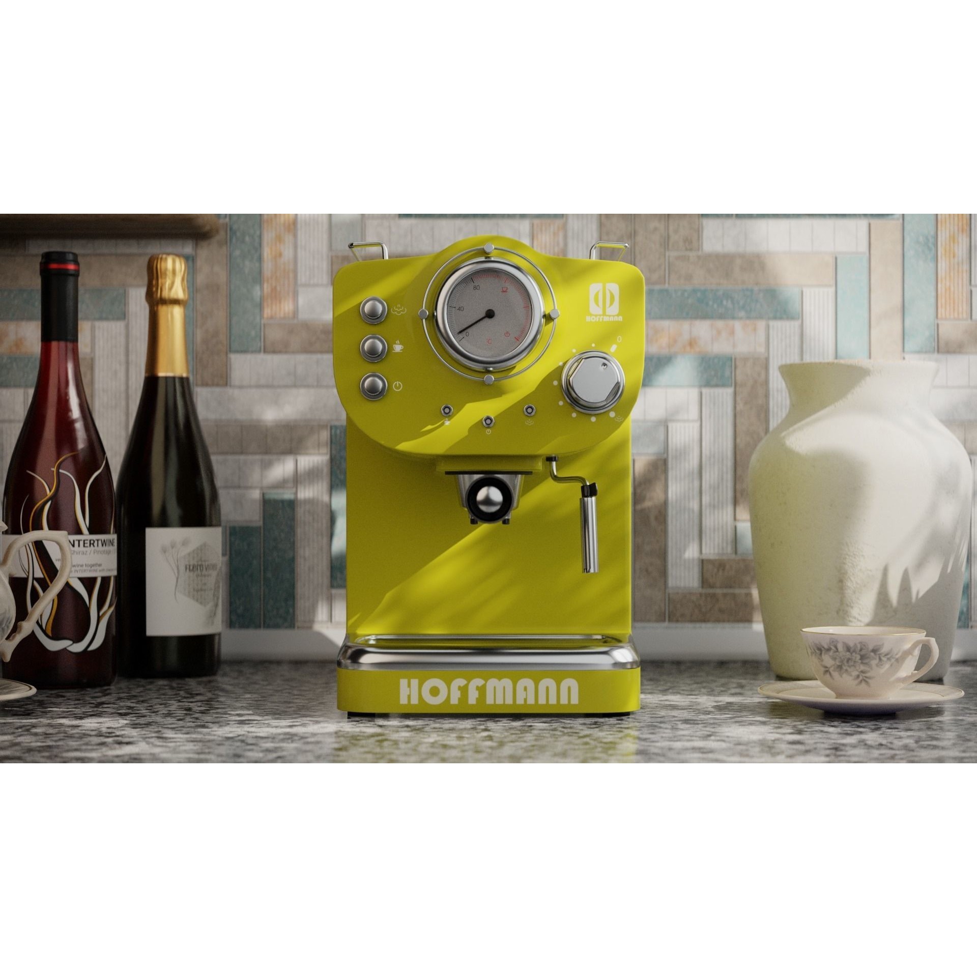HoffmannCM15 Coffee Maker - PBR Textured 3D Model - View 36