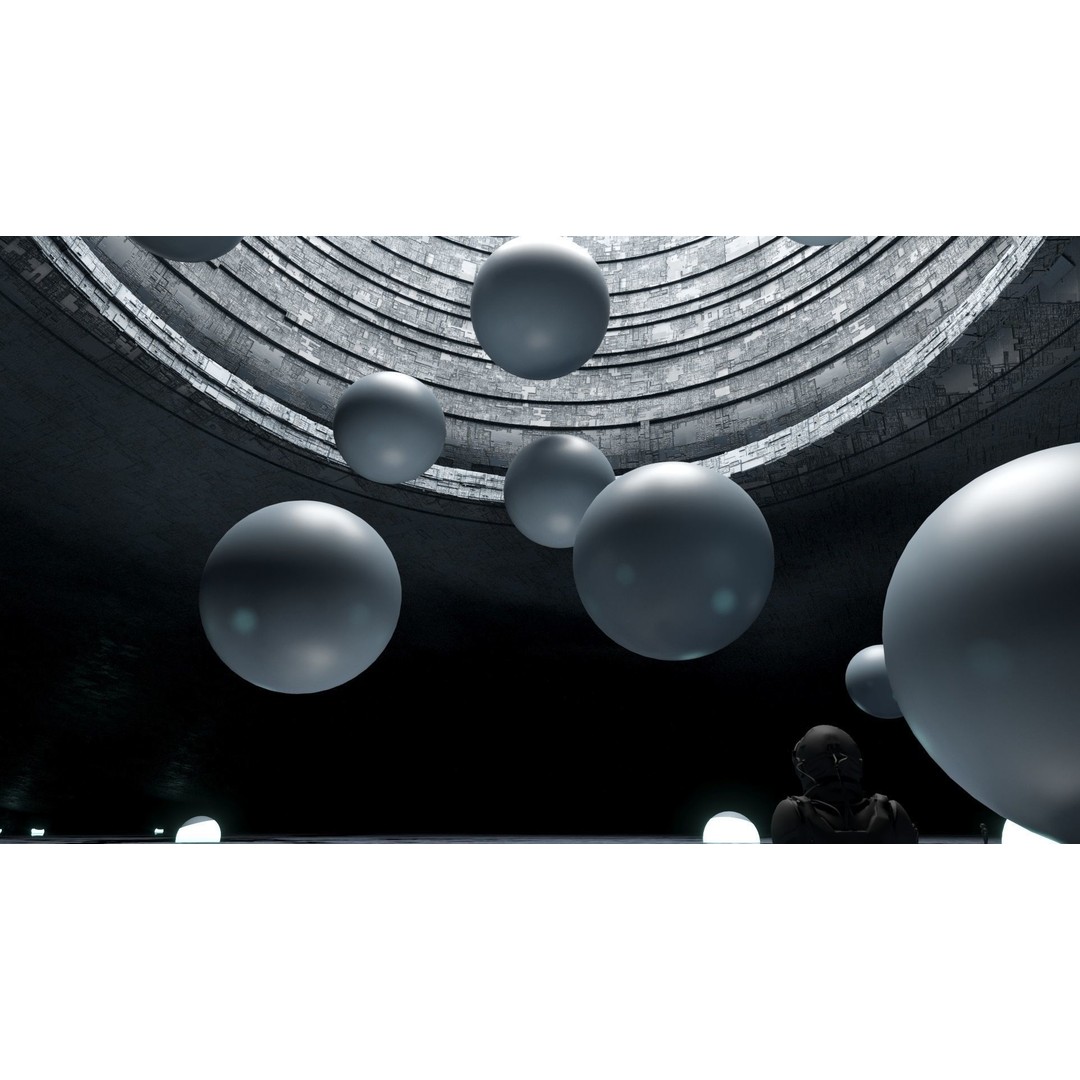Sci-fi Cave 3D Model – High Quality Polygonal Asset, FBX, OBJ - View 6