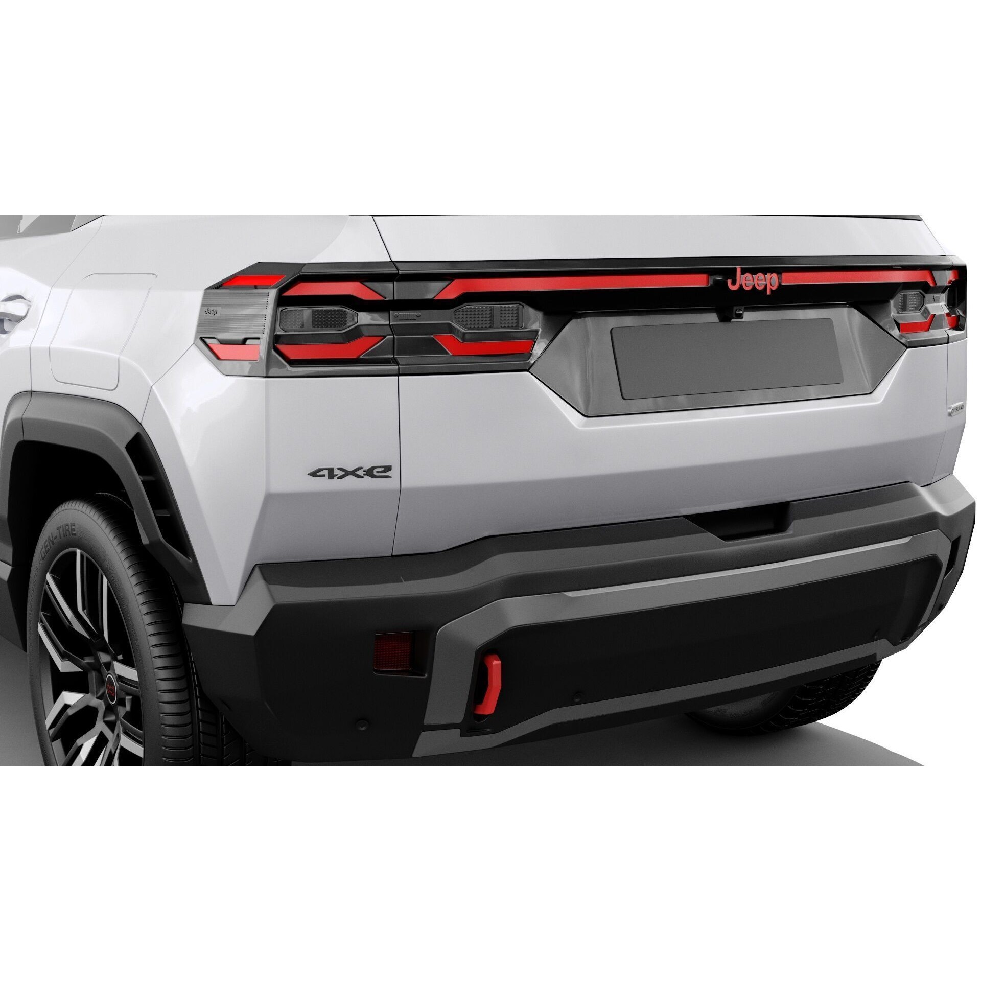 Jeep Compass 2026 - Detailed 3D Model - View 13