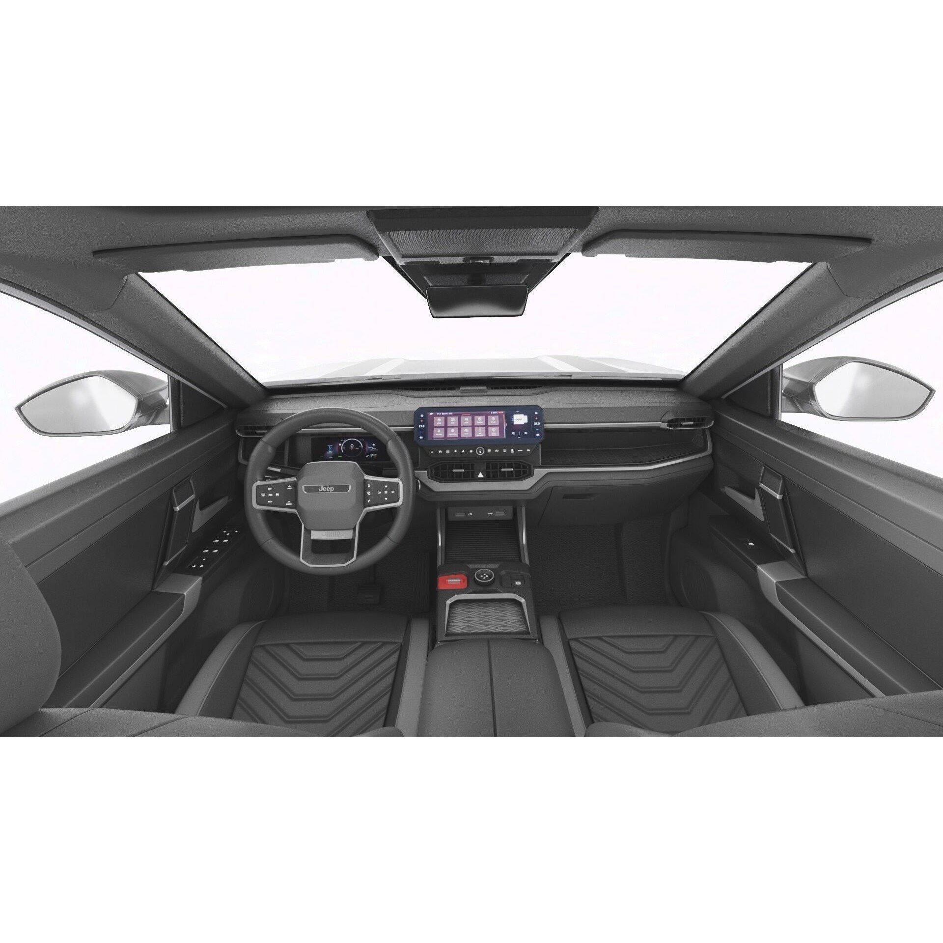 Jeep Compass 2026 - Detailed 3D Model - View 18