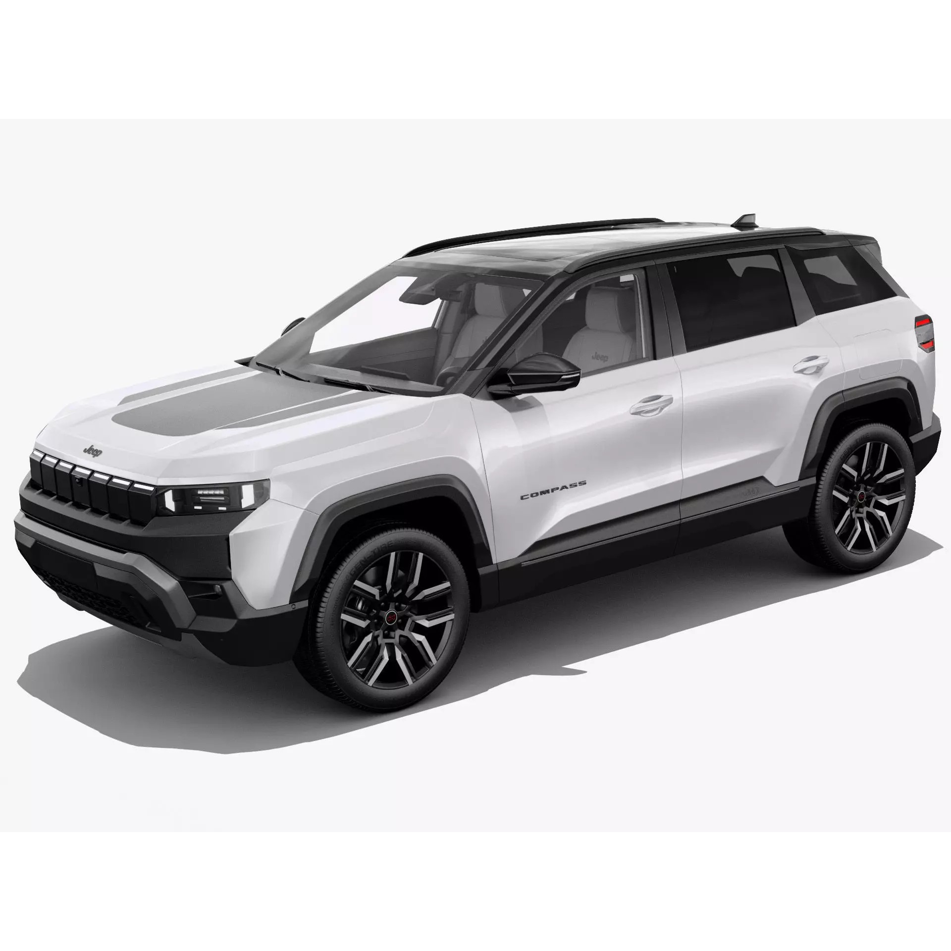 Jeep Compass 2026 - Detailed 3D Model - View 2