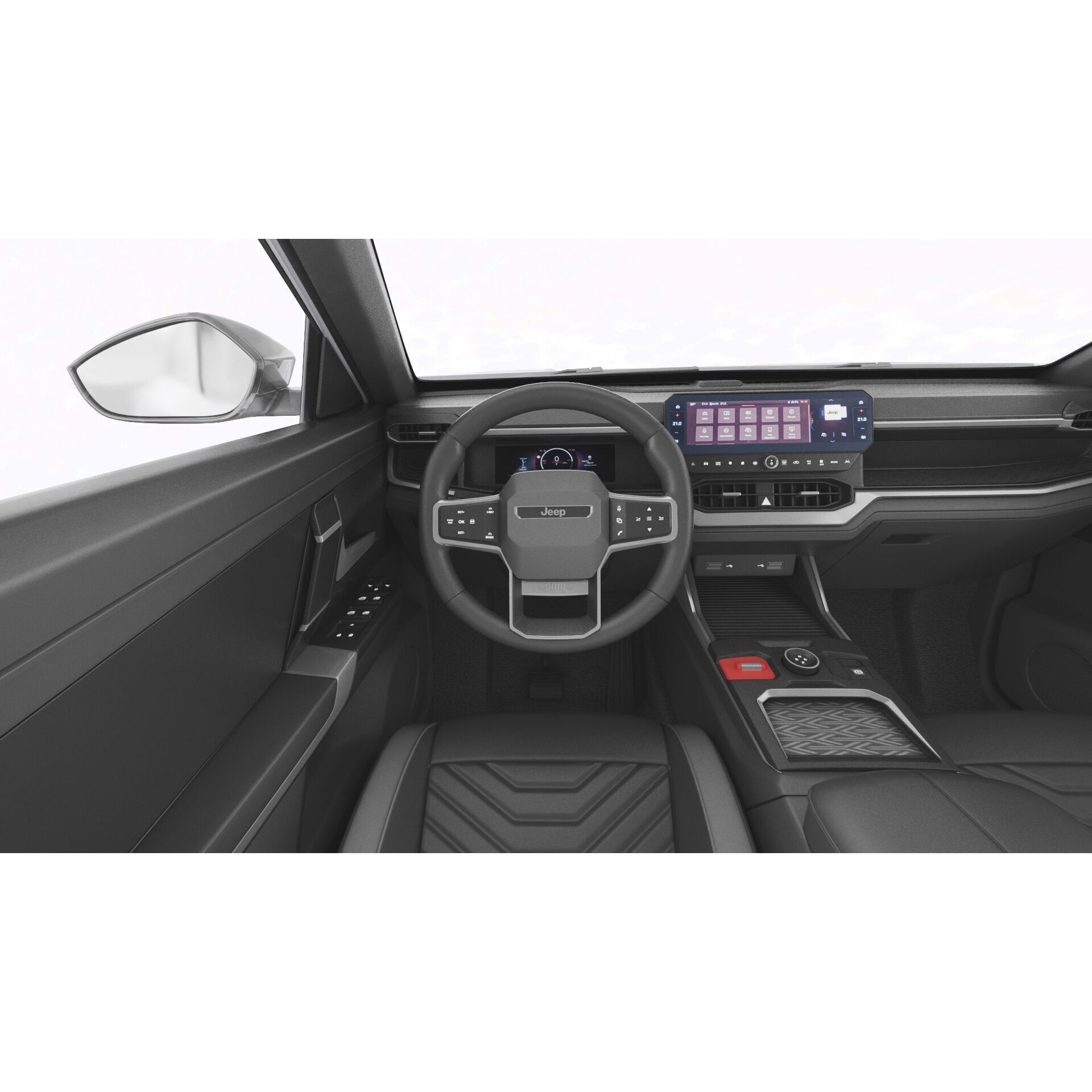 Jeep Compass 2026 - Detailed 3D Model - View 20