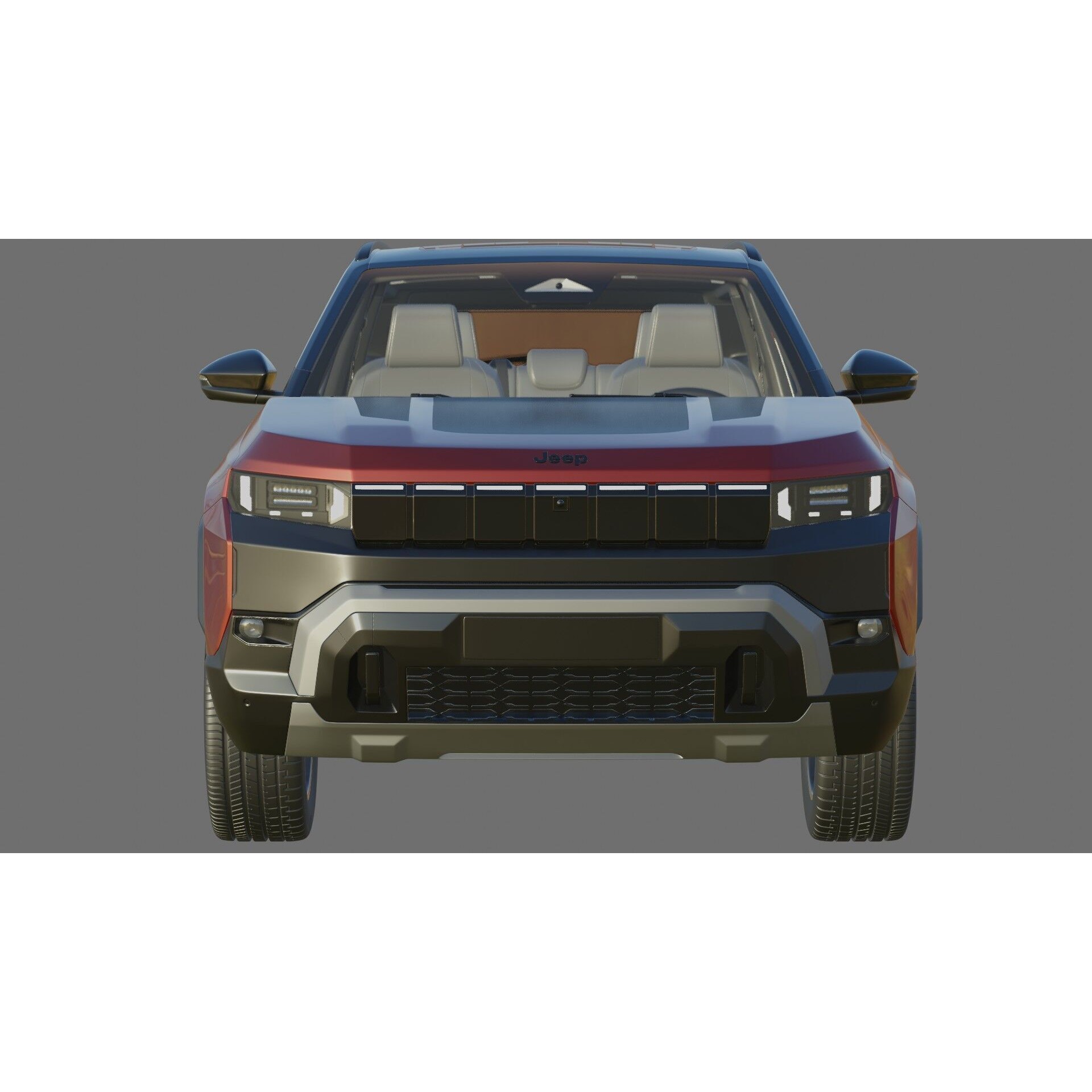 Jeep Compass 2026 - Detailed 3D Model - View 25