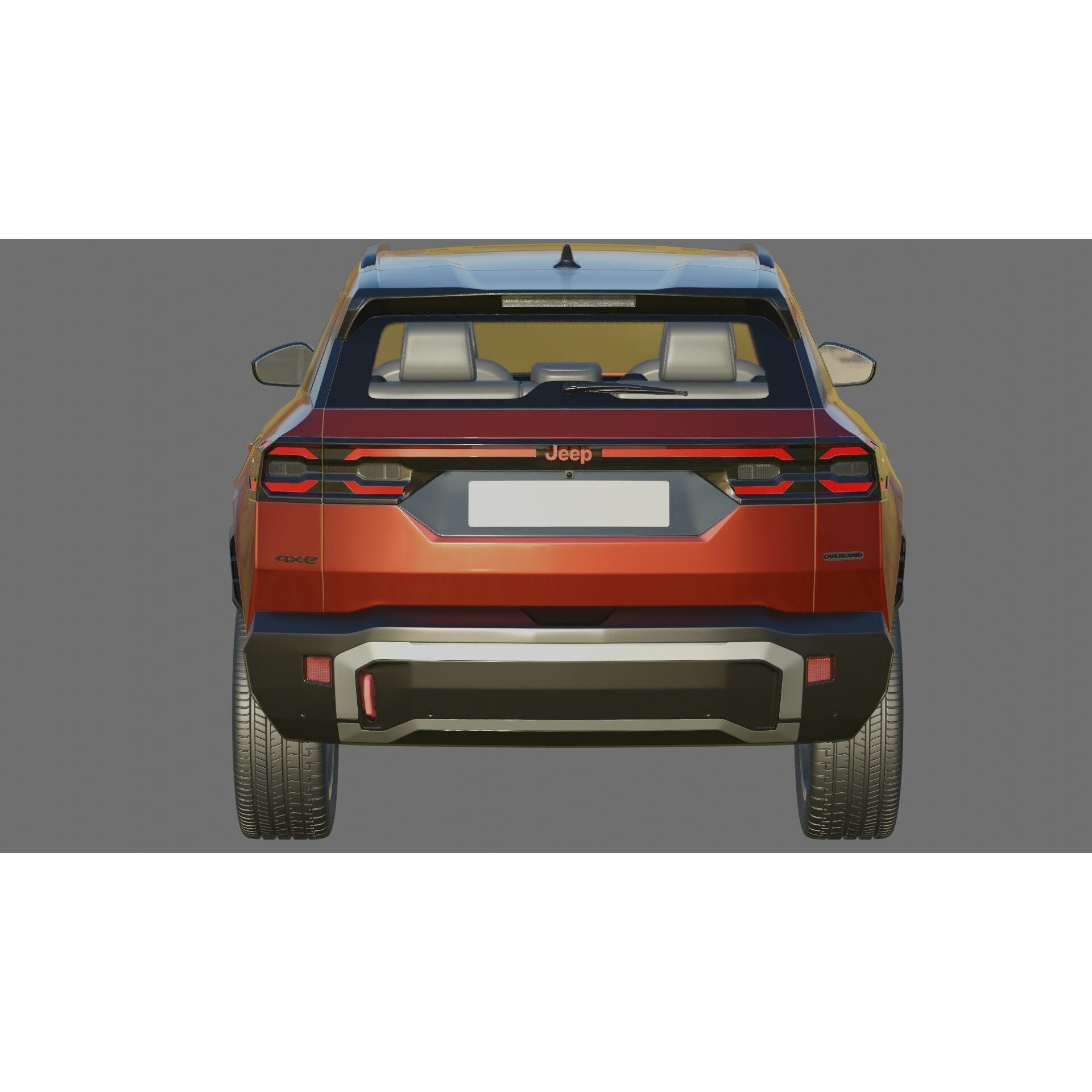 Jeep Compass 2026 - Detailed 3D Model - View 26
