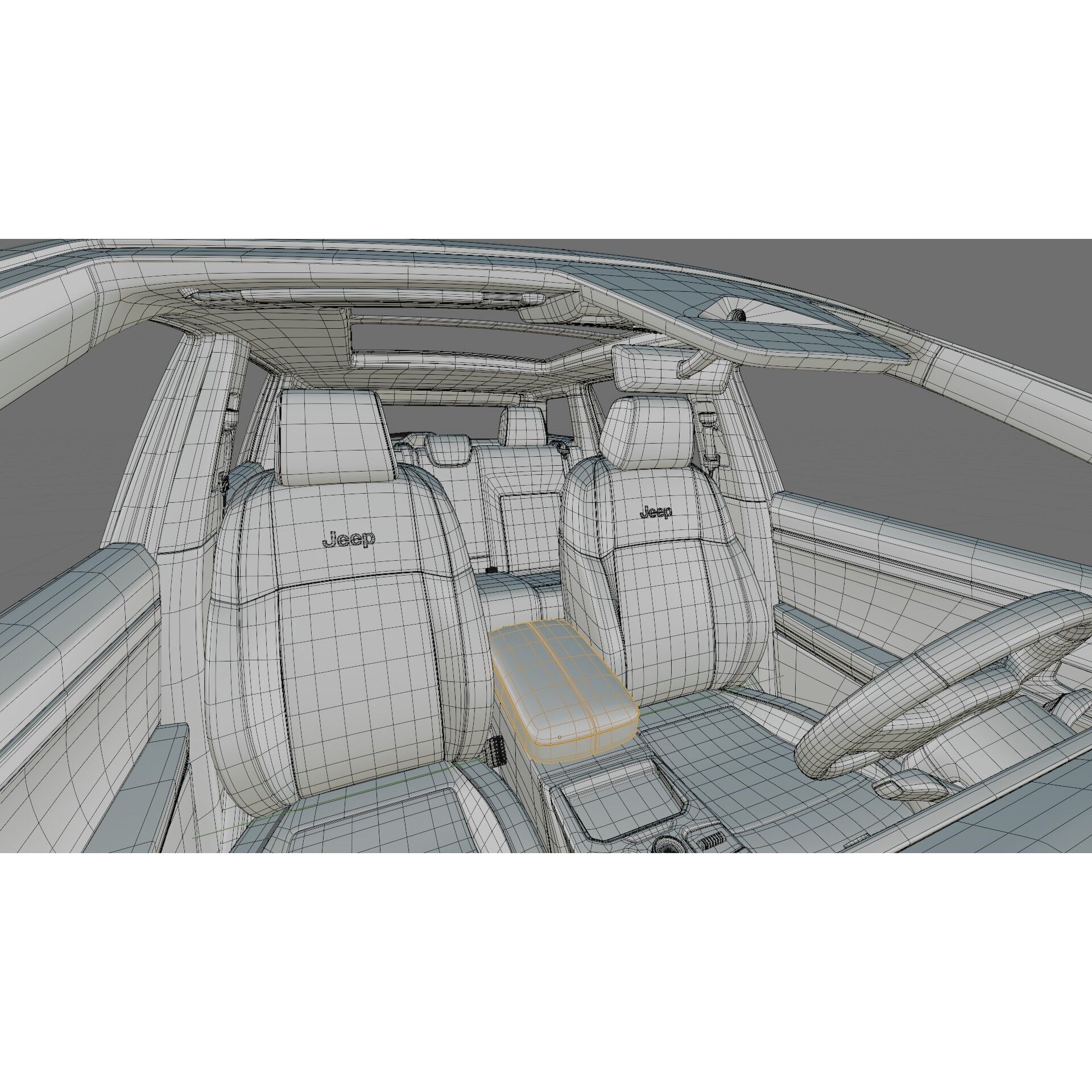 Jeep Compass 2026 - Detailed 3D Model - View 39