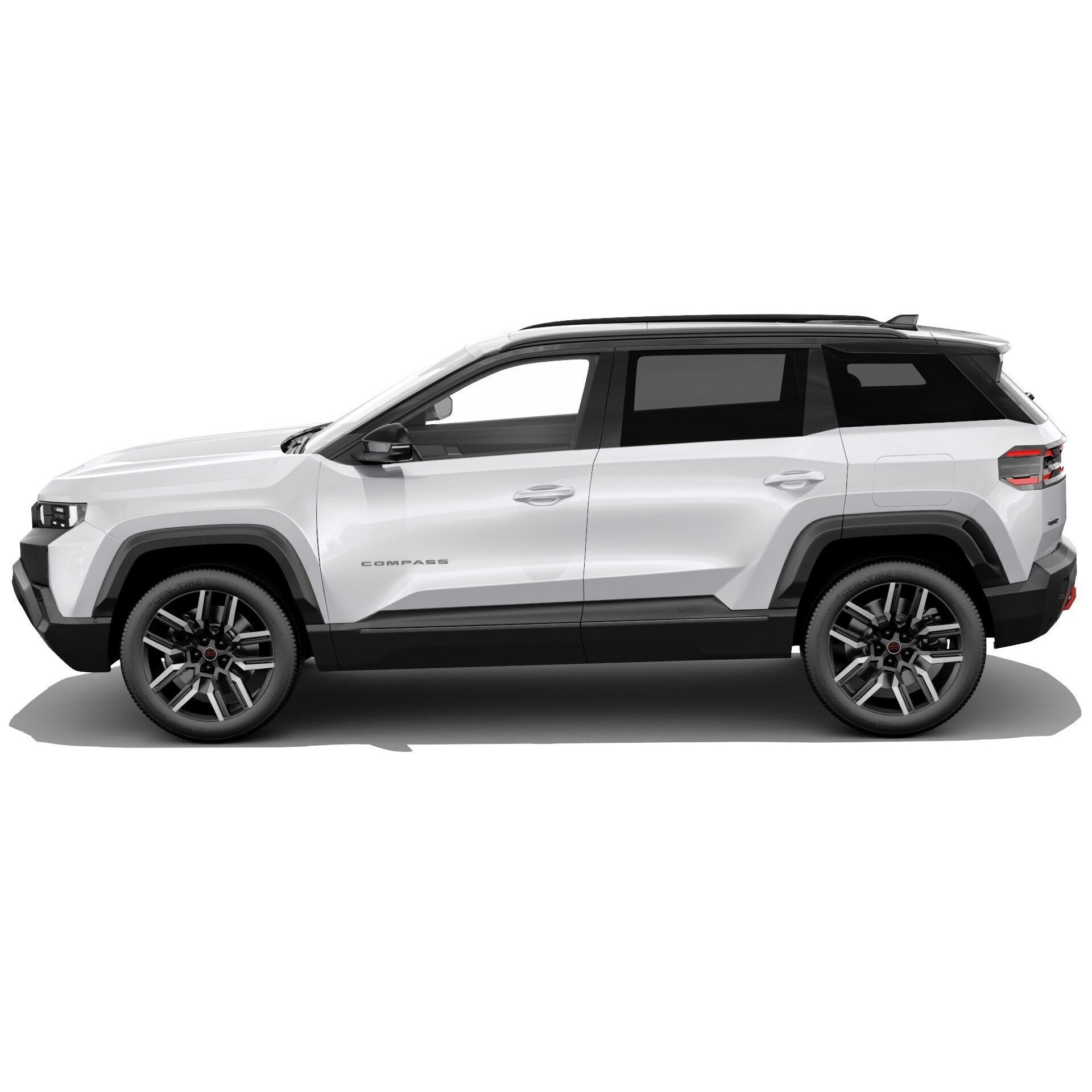 Jeep Compass 2026 - Detailed 3D Model - View 5