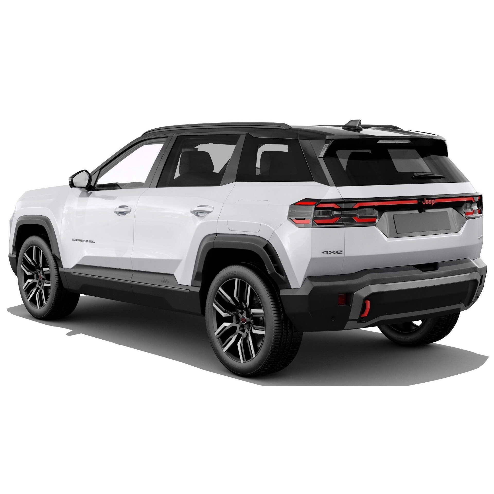 Jeep Compass 2026 - Detailed 3D Model - View 6