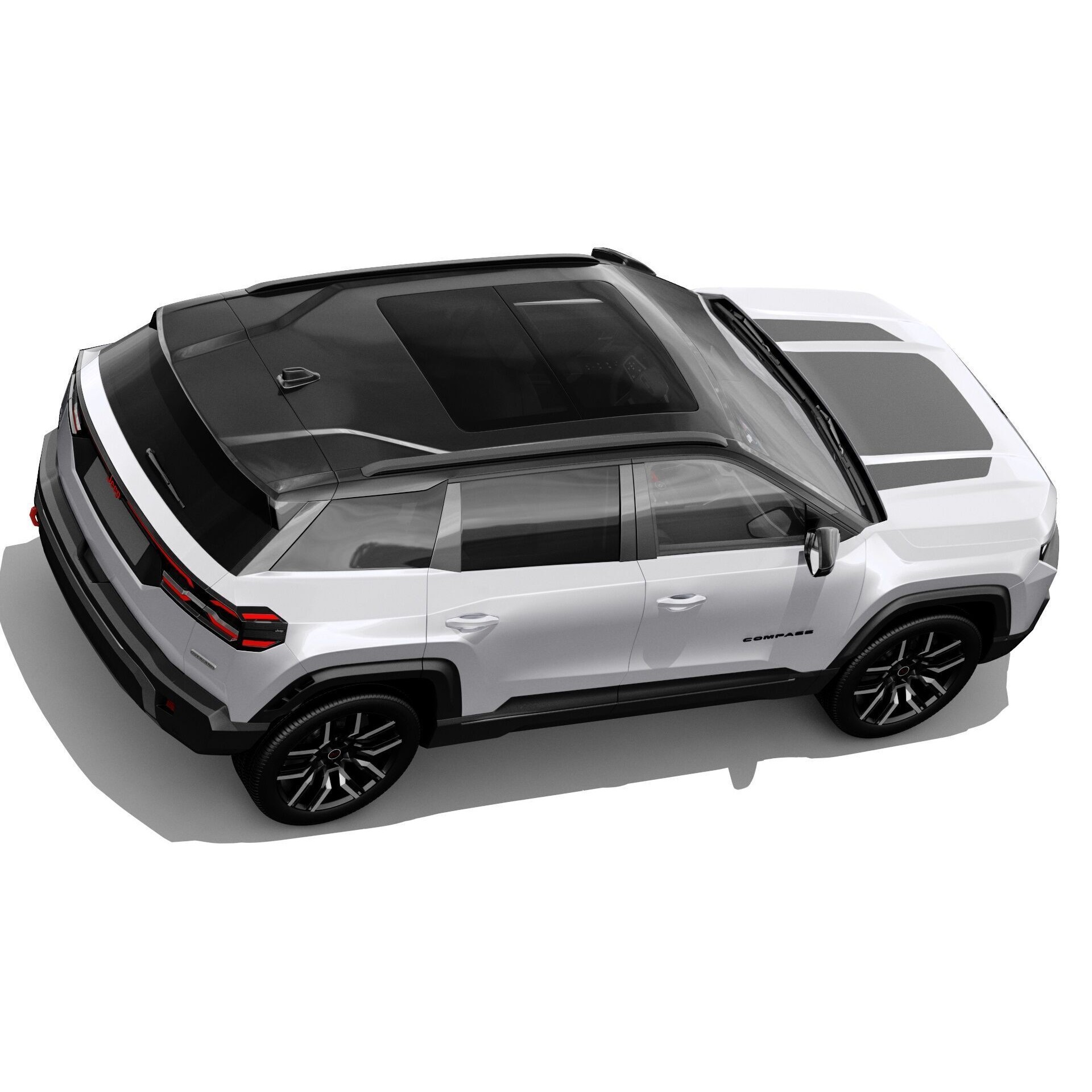 Jeep Compass 2026 - Detailed 3D Model - View 8