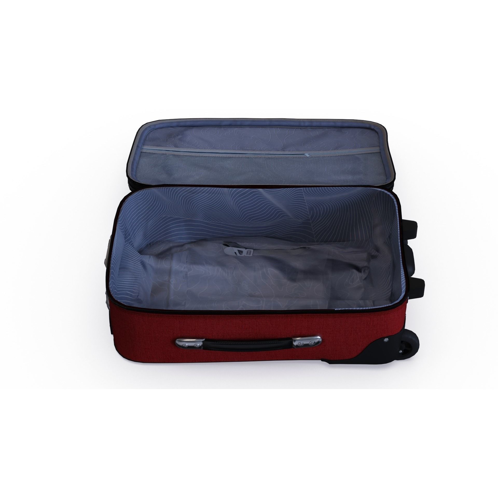 Suitcase - Low-Poly Game-Ready 3D Model - View 15