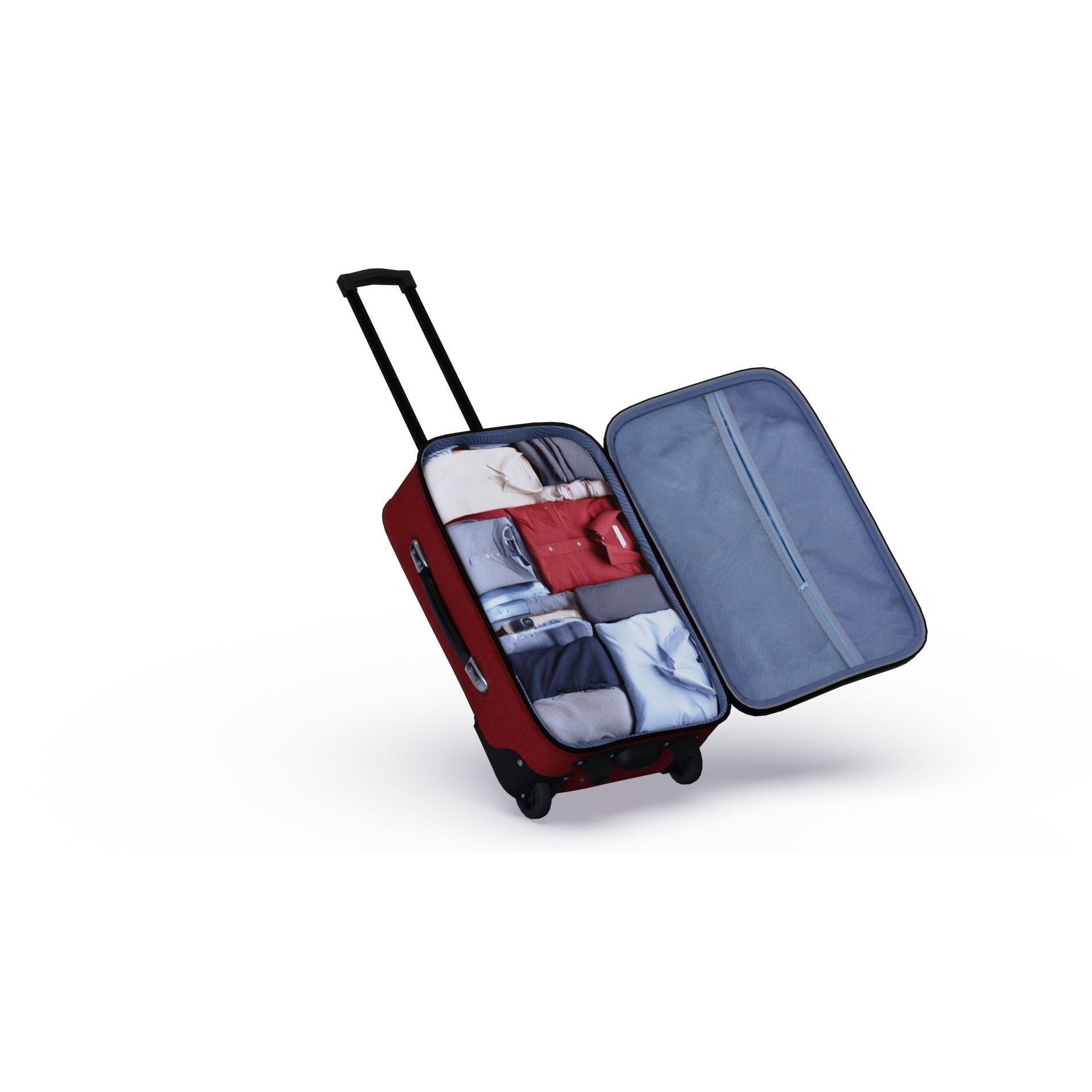 Suitcase - Low-Poly Game-Ready 3D Model - View 25