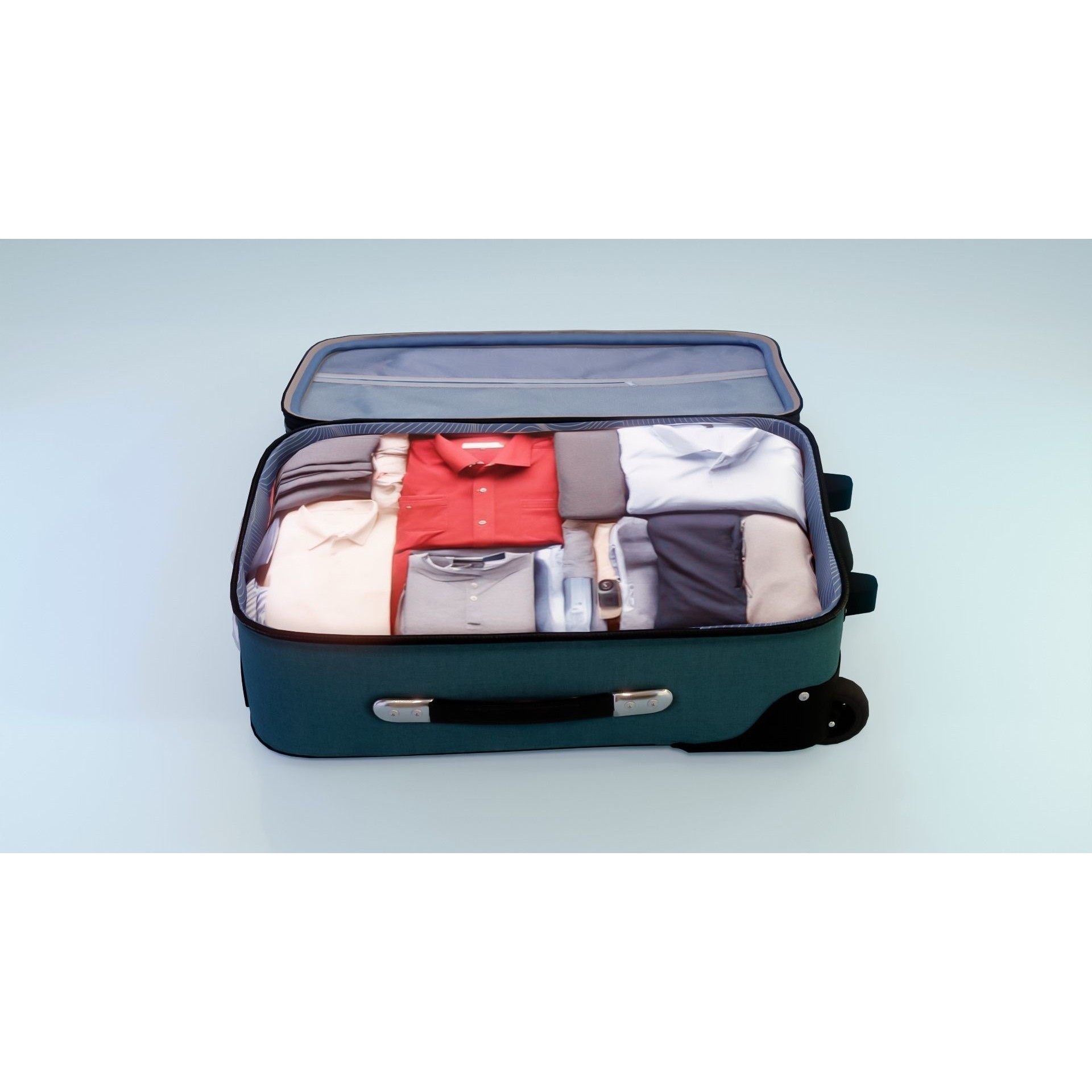 Suitcase - Low-Poly Game-Ready 3D Model - View 3