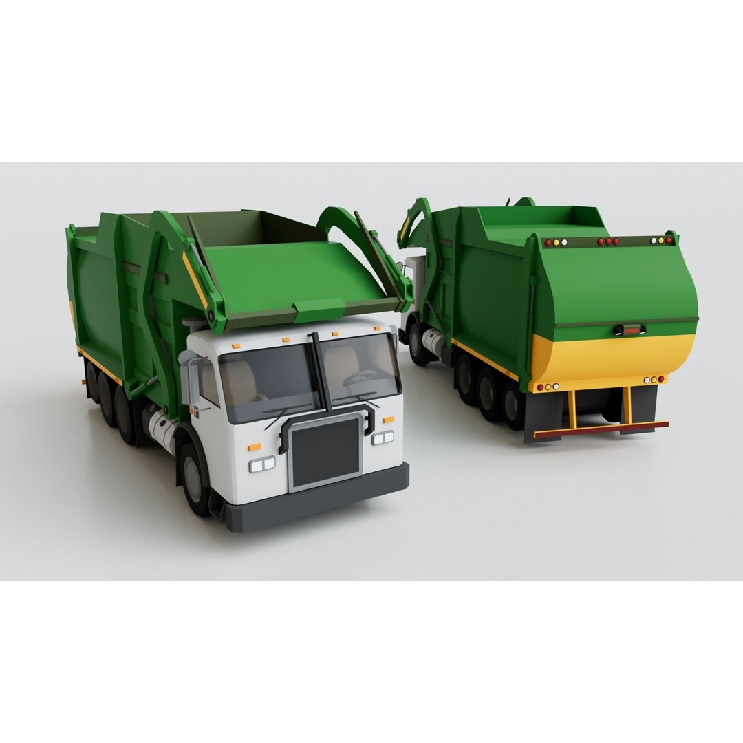 150 Vehicles 3D Model – Game Ready Mega Pack, FBX, OBJ, Blender - View 12