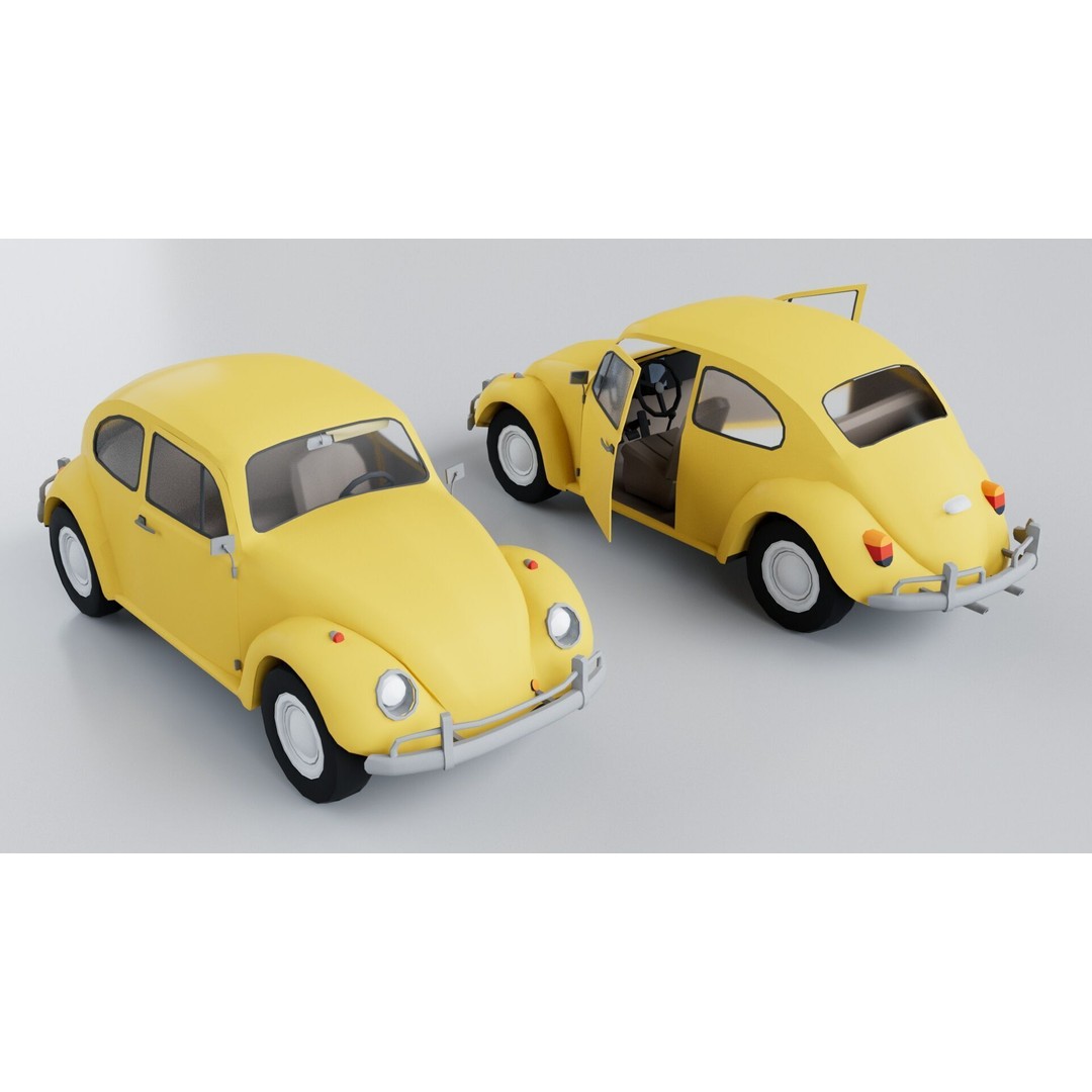 150 Vehicles 3D Model – Game Ready Mega Pack, FBX, OBJ, Blender - View 21