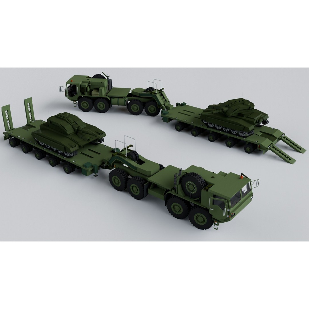 150 Vehicles 3D Model – Game Ready Mega Pack, FBX, OBJ, Blender - View 26