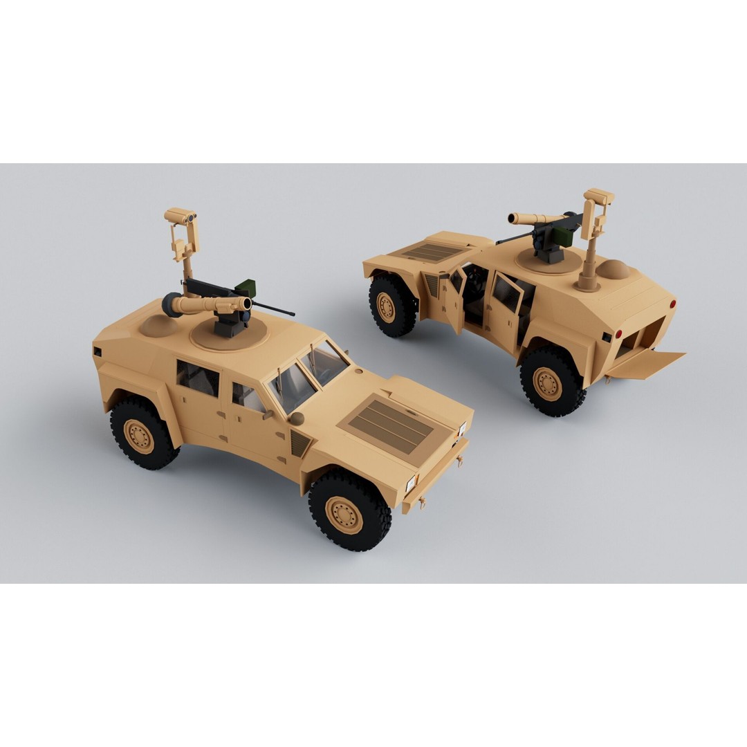 150 Vehicles 3D Model – Game Ready Mega Pack, FBX, OBJ, Blender - View 30