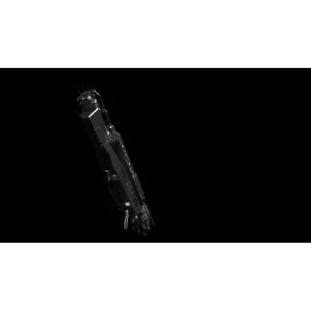 UNSC Infinity Super Carrier 3D Model – High Poly Sci-Fi Spaceship, FBX - View 21