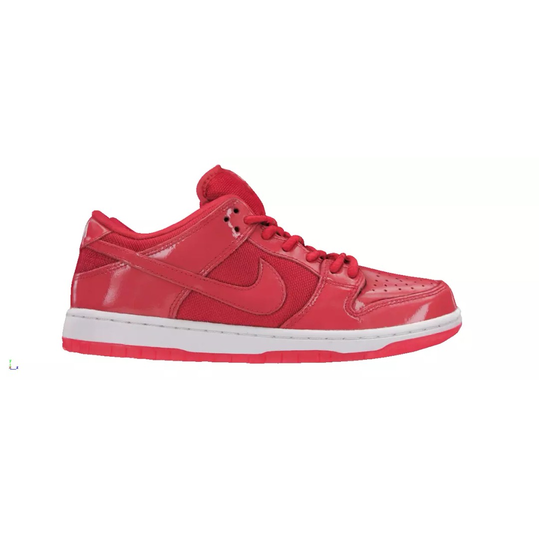 Nike Dunk SB Low 3D Model – Low Poly Game Asset, FBX, OBJ - View 3