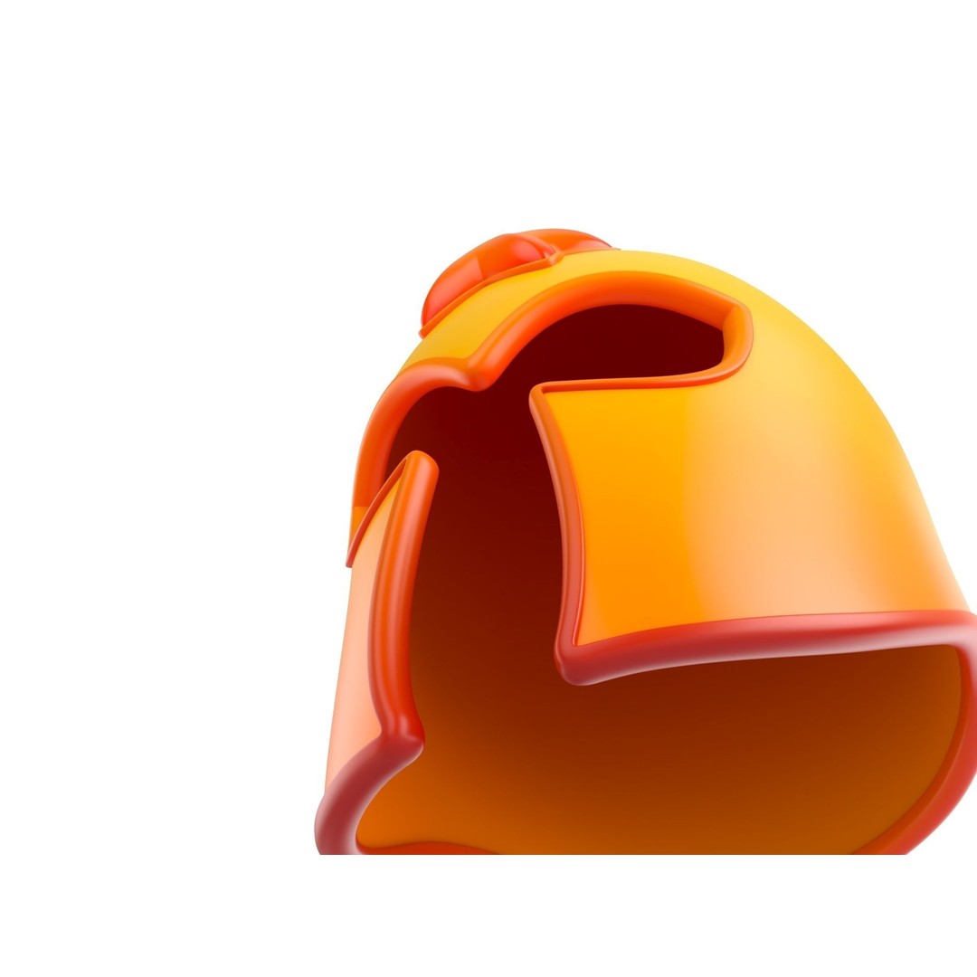 Star Helmet 3D Model – Military Armor Prop, PBR Textures, FBX - View 10