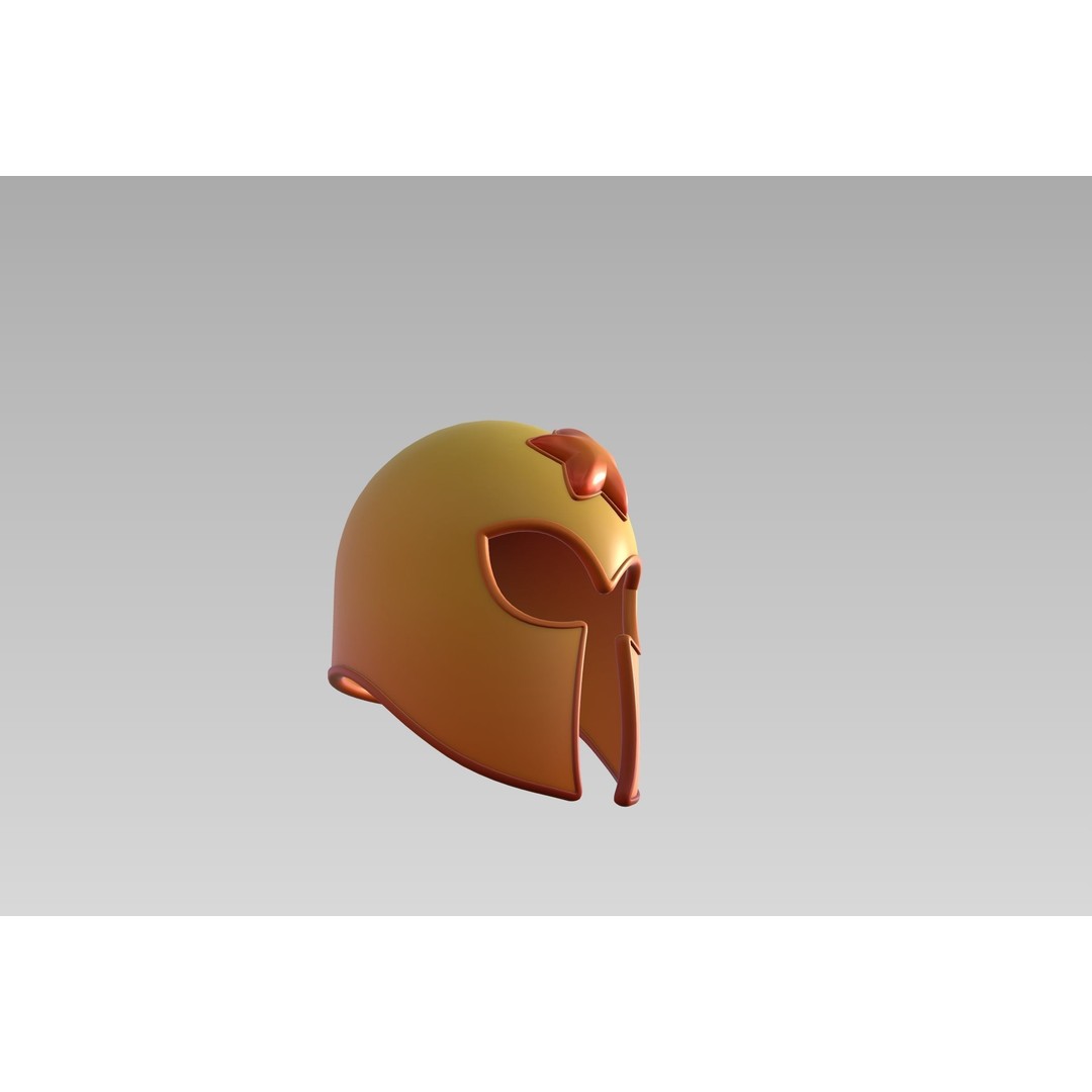 Star Helmet 3D Model – Military Armor Prop, PBR Textures, FBX - View 15