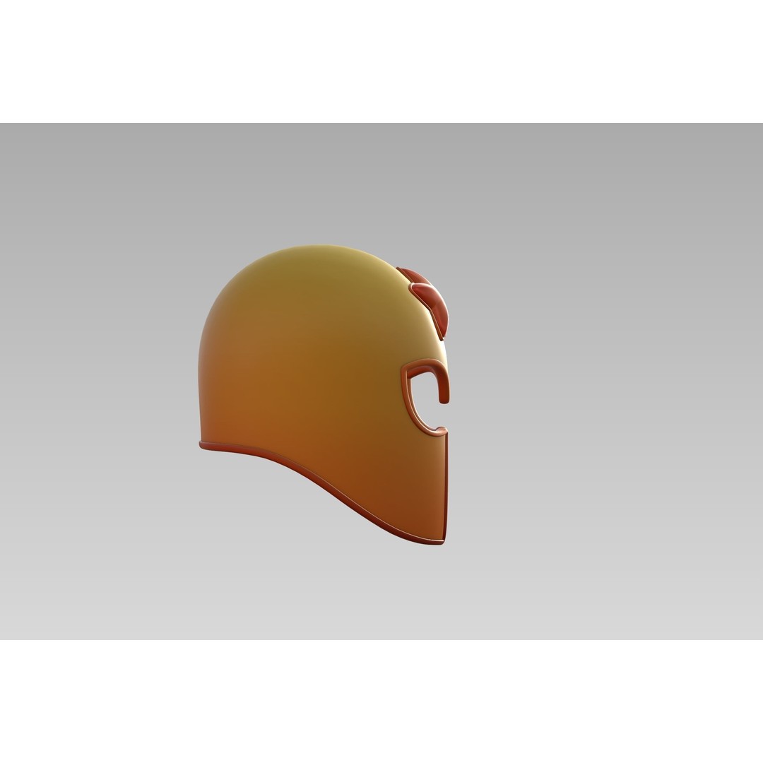Star Helmet 3D Model – Military Armor Prop, PBR Textures, FBX - View 16