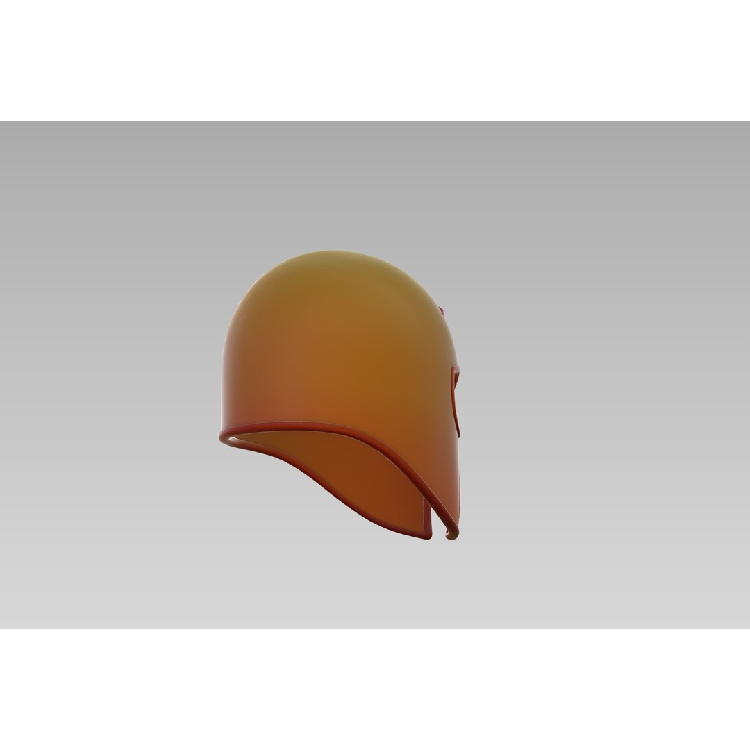Star Helmet 3D Model – Military Armor Prop, PBR Textures, FBX - View 17