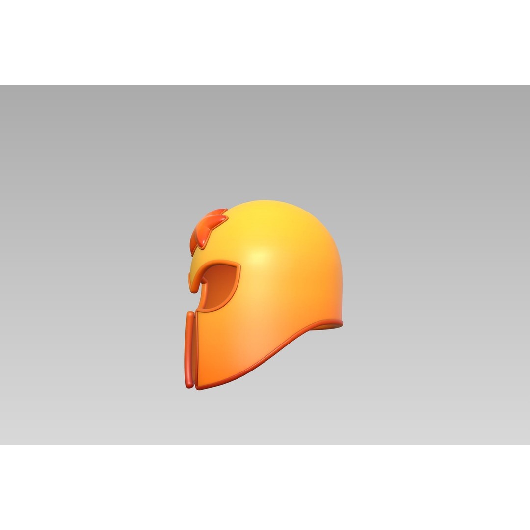 Star Helmet 3D Model – Military Armor Prop, PBR Textures, FBX - View 20
