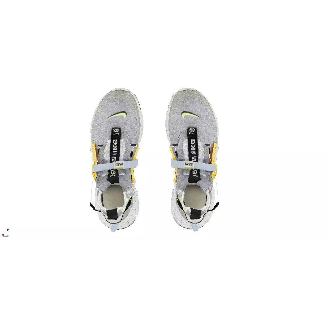 Cyberpunk Sneaker 3D Model – Low Poly Fashion Footwear, FBX - View 5