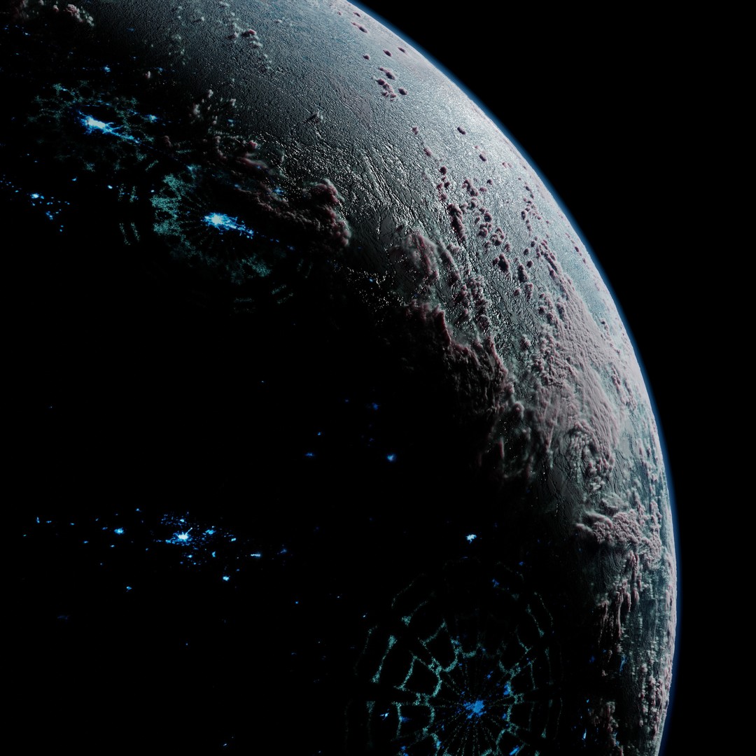 Csilla 3D Model – High-Resolution Star Wars Planet Texture, PBR - View 11