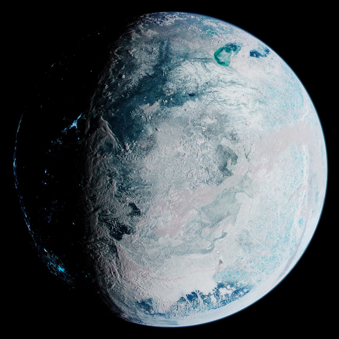 Csilla 3D Model – High-Resolution Star Wars Planet Texture, PBR - View 13