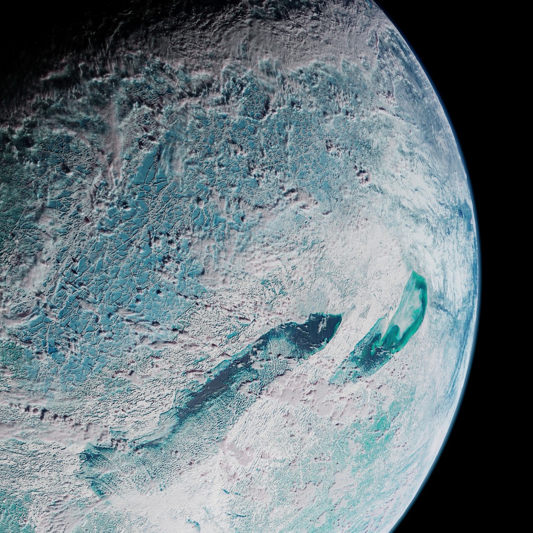 Csilla 3D Model – High-Resolution Star Wars Planet Texture, PBR - View 8