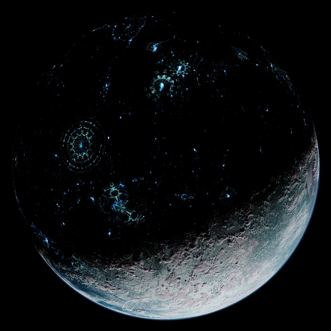 Csilla 3D Model – High-Resolution Star Wars Planet Texture, PBR - View 9