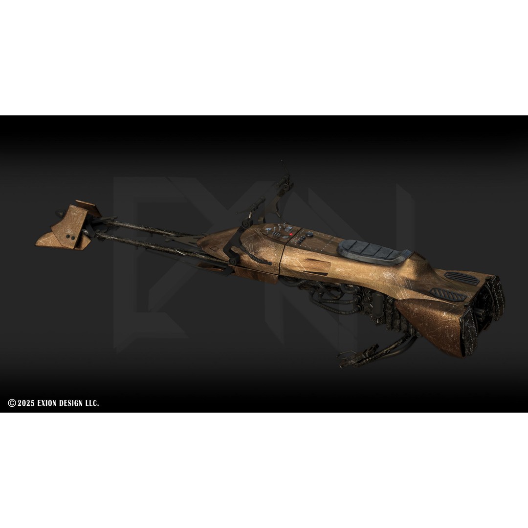 Scout Trooper Commander 3D Model – Semi-Rigged PBR Character, FBX, Blender - View 10