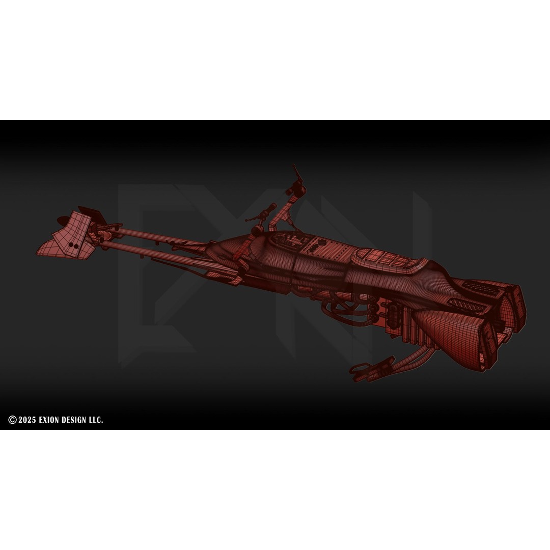 Scout Trooper Commander 3D Model – Semi-Rigged PBR Character, FBX, Blender - View 11