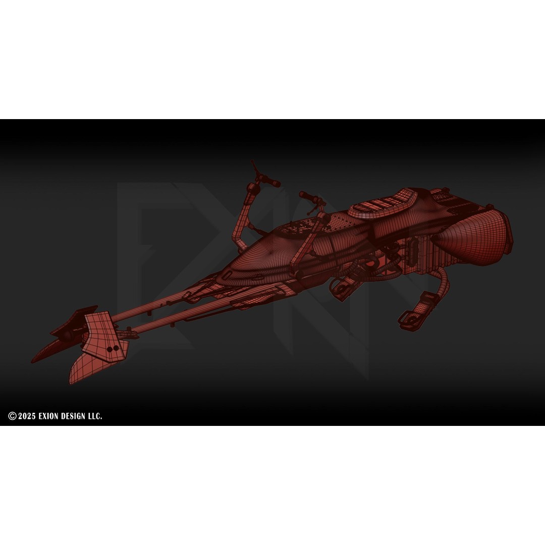 Scout Trooper Commander 3D Model – Semi-Rigged PBR Character, FBX, Blender - View 8