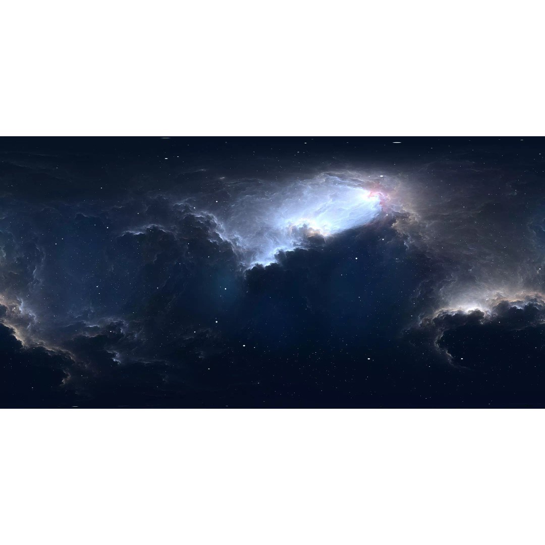 360 Degree 16k HDRI Space Background 3D Model – Equirectangular Environment Map - View 3