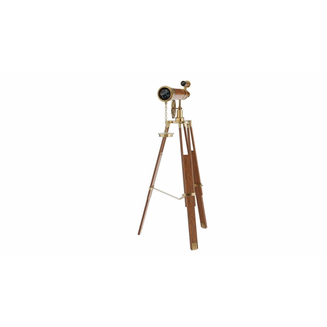 Telescope 3D Model – PBR Tripod Design, Blender, FBX, OBJ - View 7