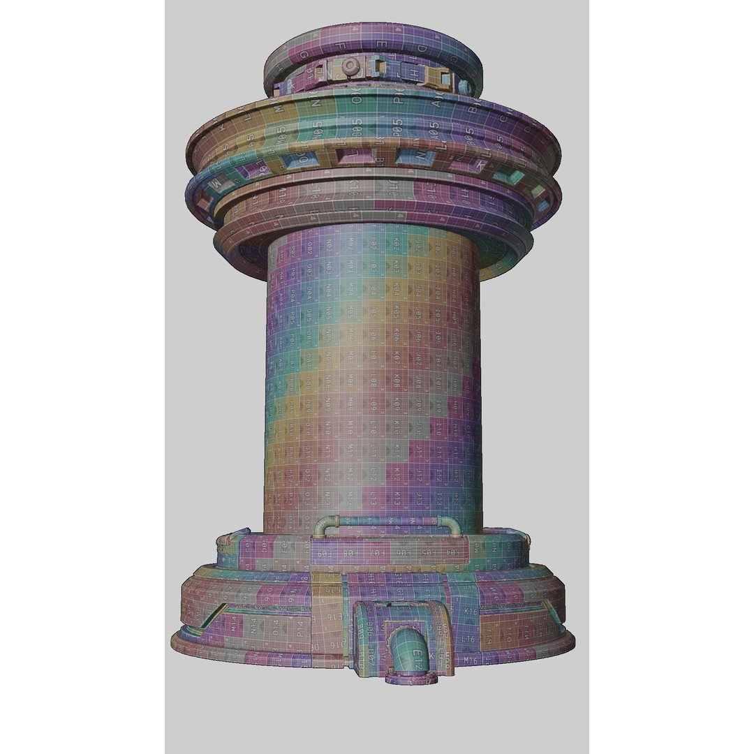 Sci-Fi Container 3D Model – PBR Textured Asset for Labs, FBX - View 10