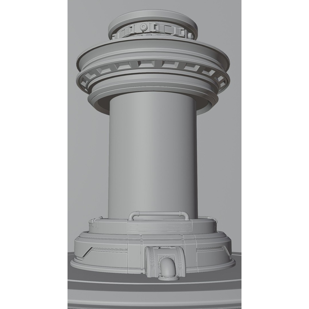 Sci-Fi Container 3D Model – PBR Textured Asset for Labs, FBX - View 9